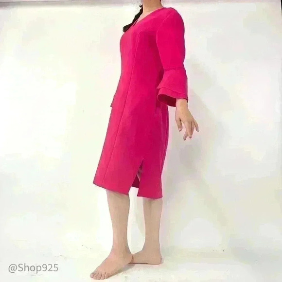 Pink Formal Work Casual Dress - Picture 2 of 5